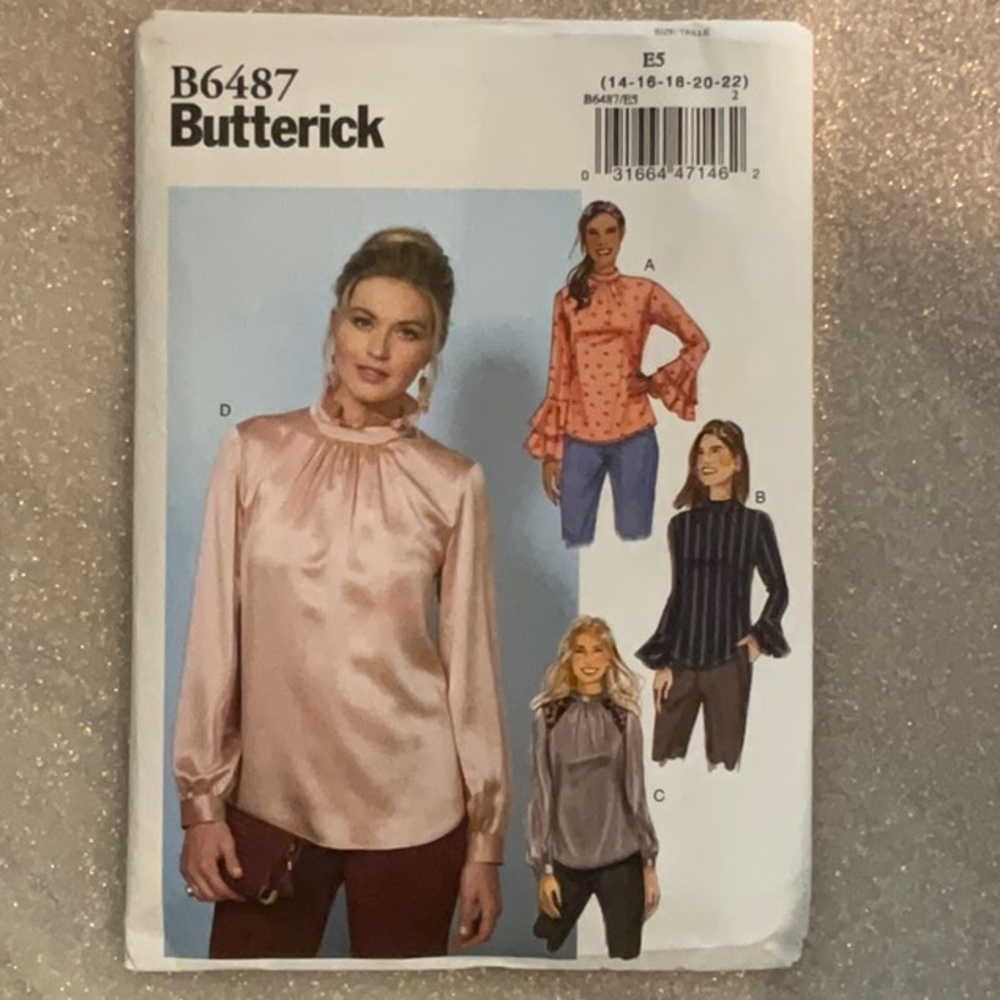 Brand new Butterick Pattern -B6487